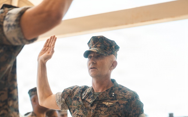 3rd MAW Commanding General Frocking Ceremony
