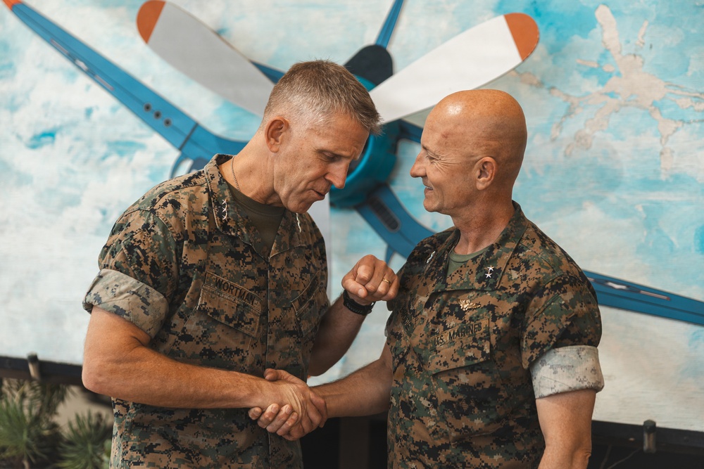 3rd MAW Commanding General Frocking Ceremony