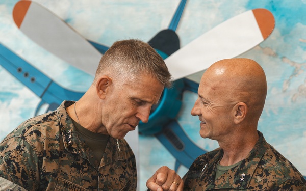 3rd MAW Commanding General Frocking Ceremony