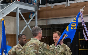911th OSS passes the torch to Col. Charles Baker