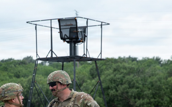 The 130TH Maneuver Enhancement Brigade Visit Laredo