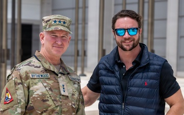 Rep. Crenshaw and HPSCI Staff Visit U.S. Space Forces–Space (S4S)