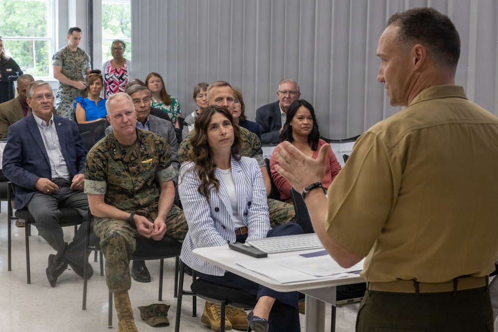 Ribbon Cutting Ceremony for STARBASE MCAS Cherry Point