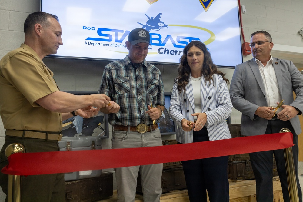 Ribbon Cutting Ceremony for STARBASE MCAS Cherry Point