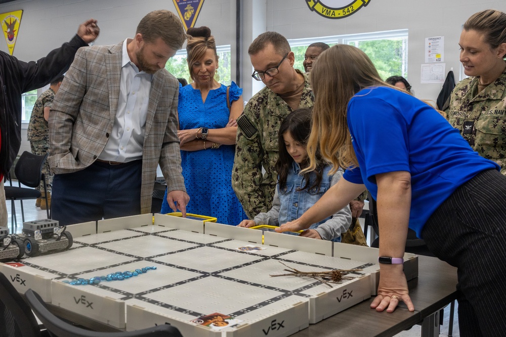 Ribbon Cutting Ceremony for STARBASE MCAS Cherry Point