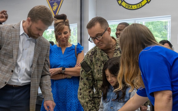 Ribbon Cutting Ceremony for STARBASE MCAS Cherry Point