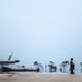 U.S. Air Force, Navy aircraft take off during Checkered Flag 26-2