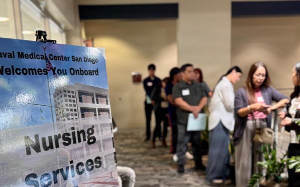 Naval Medical Center San Diego Hiring Fair Exceeds Expectations, Fills Critical Healthcare Roles