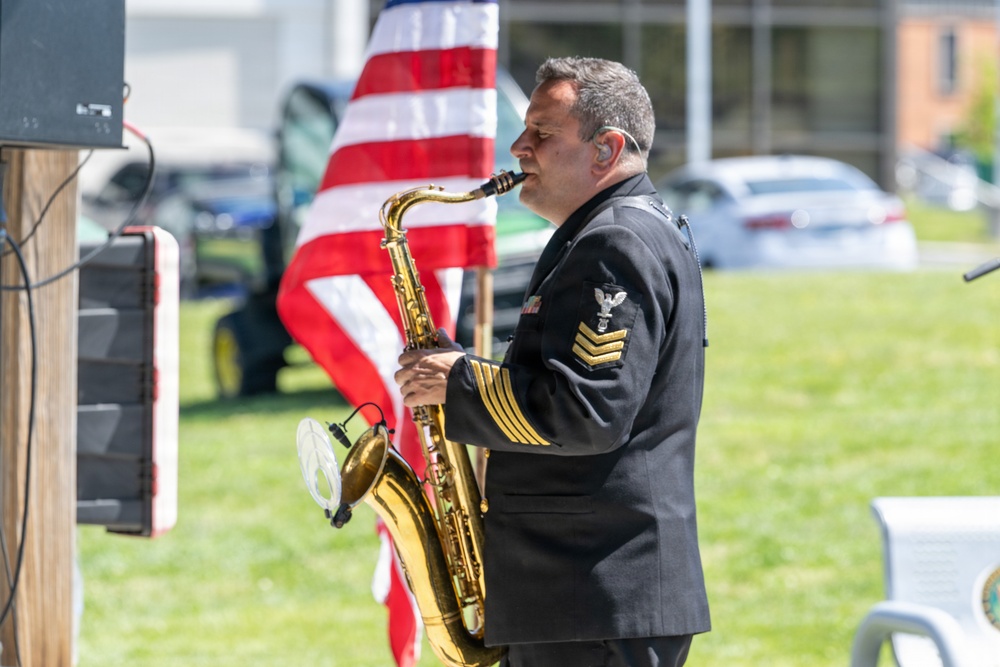 The U.S. Navy Band Cruisers perform at the Wilmington VA Medical Center