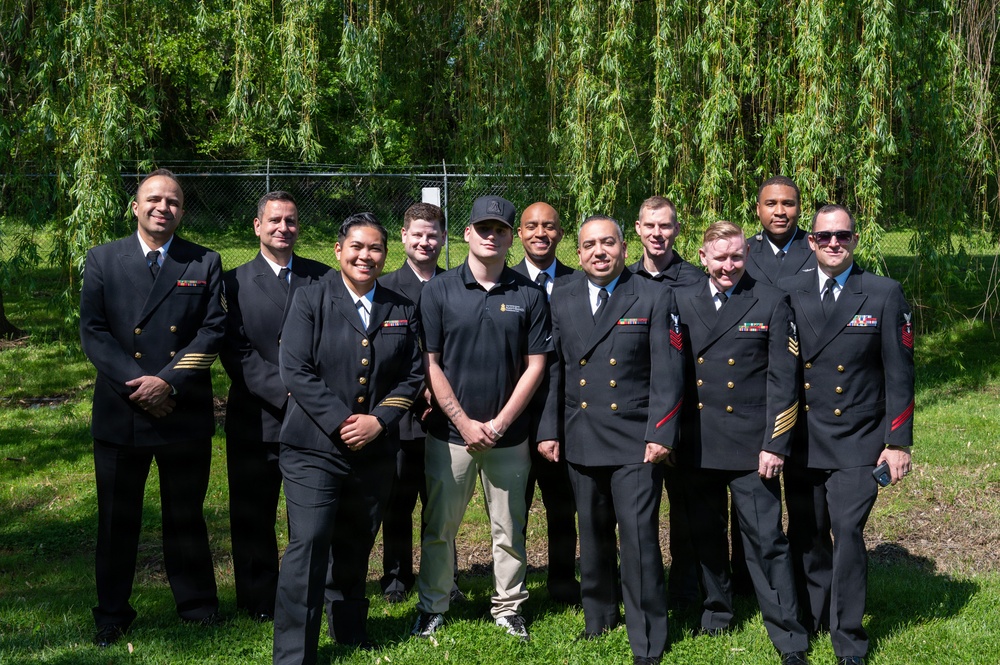 The U.S. Navy Band Cruisers perform at the Wilmington VA Medical Center