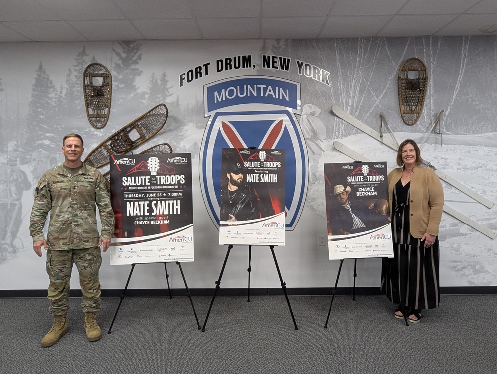 Nate Smith to headline Fort Drum’s Mountainfest concert on June 25
