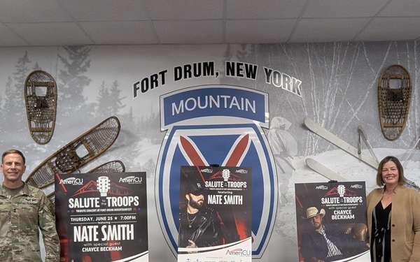 Nate Smith to headline Fort Drum’s Mountainfest concert on June 25