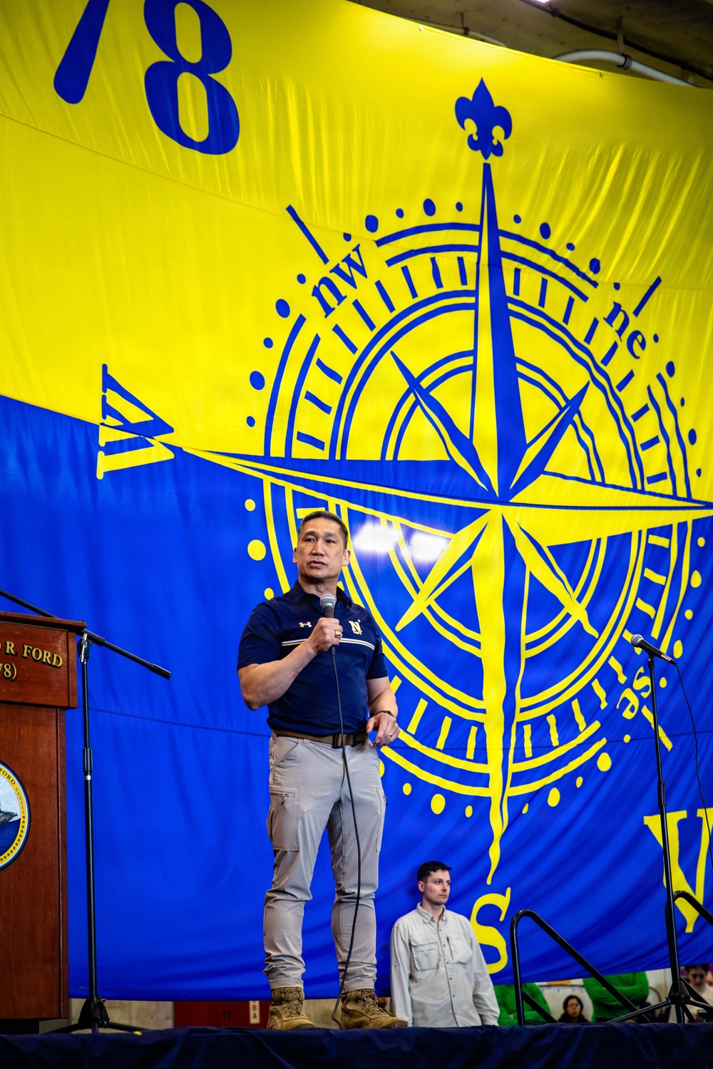 Acting Secretary of the Navy Visits USS Gerald R. Ford (CVN 78)