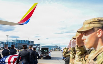 NY Army National Guard Honor Guard welcomes home remains of World War II Airman  after 84 years