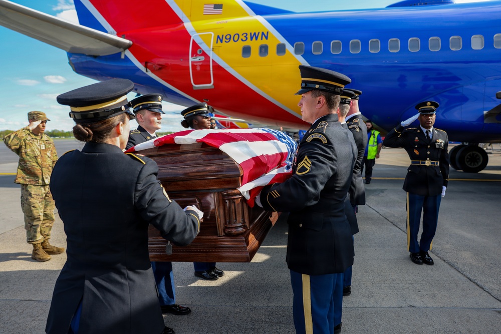 2nd Lieutenant Joseph Burke World War 2 era remains repatriated