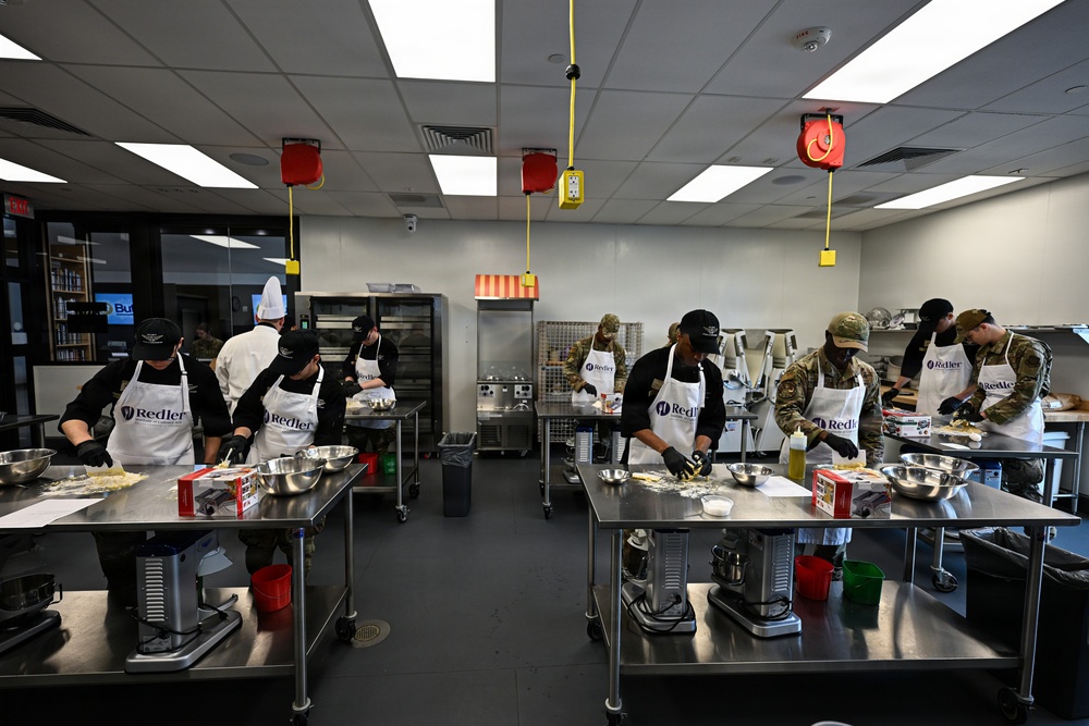 Delectable lessons: McConnell dabbles in the culinary arts