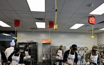 Delectable lessons: McConnell dabbles in the culinary arts