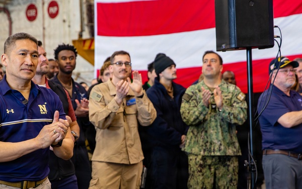Acting Secretary of the Navy Visits USS Gerald R. Ford (CVN 78)