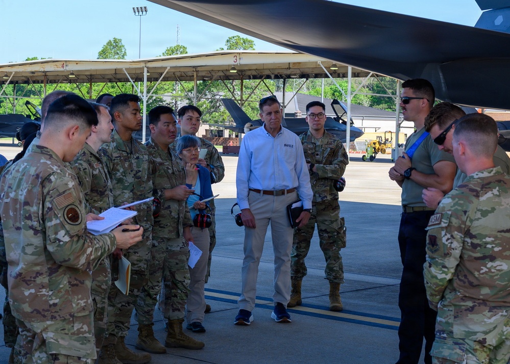 LEAP Scholars integrate with the 187th Fighter Wing
