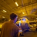 Nighttime Aircraft Movement Aboard USS George H.W. Bush (CVN 77)