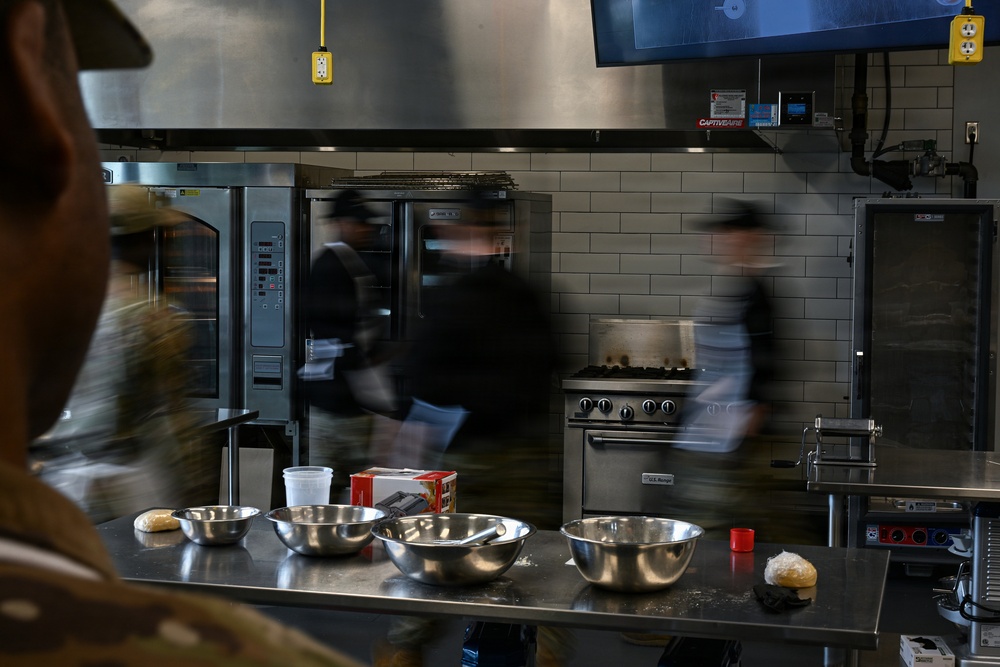 Delectable lessons: McConnell dabbles in the culinary arts