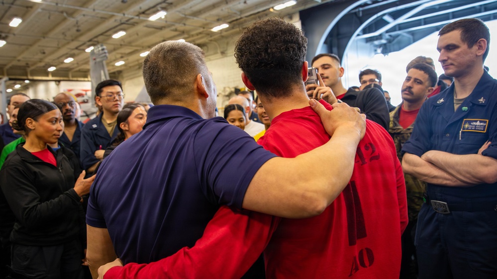 Acting Secretary of the Navy Visits USS Gerald R. Ford (CVN 78)