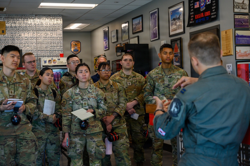 LEAP Scholars integrate with the 187th Fighter Wing