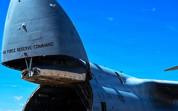 Inside the Mission: Guests Tour C-5M Super Galaxy at Texas Airshow