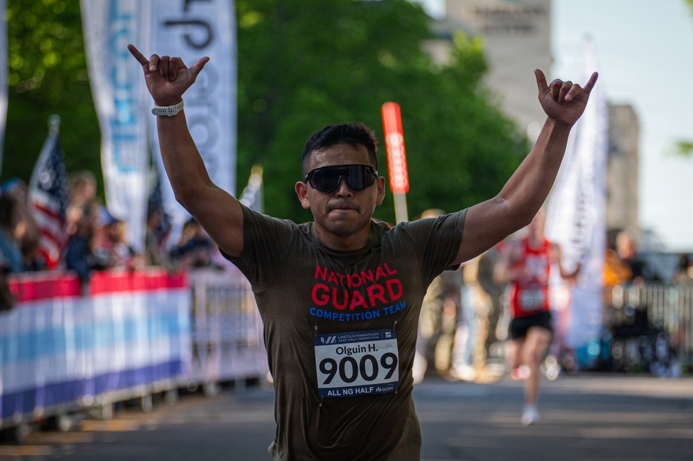 National Guard members go the distance at 49th annual Lincoln Marathon