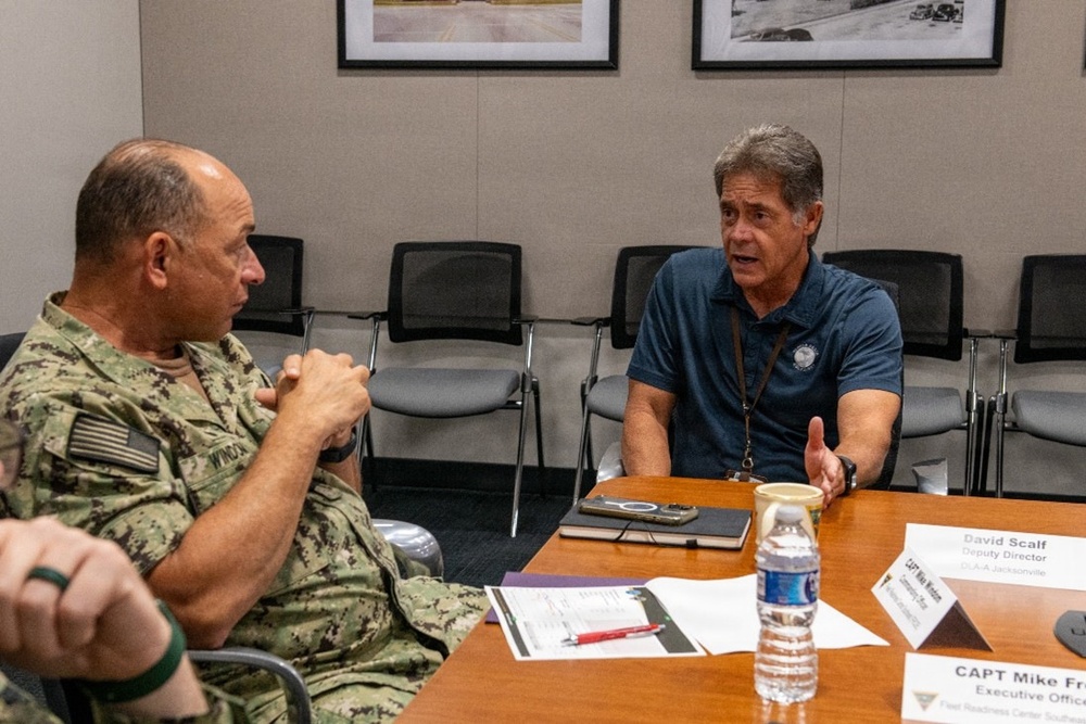 DLA Aviation at Jacksonville reinforces partnership with FRCSE, DLA Distribution to bolster warfighter readiness
