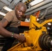 Aircraft Support Equipment Maintenance Aboard USS George H.W. Bush (CVN 77)