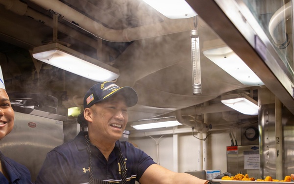 Acting Secretary of the Navy Visits USS Gerald R. Ford (CVN 78)