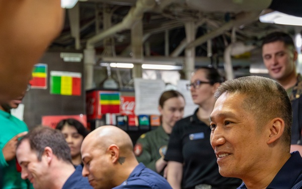 Acting Secretary of the Navy Visits USS Gerald R. Ford (CVN 78)
