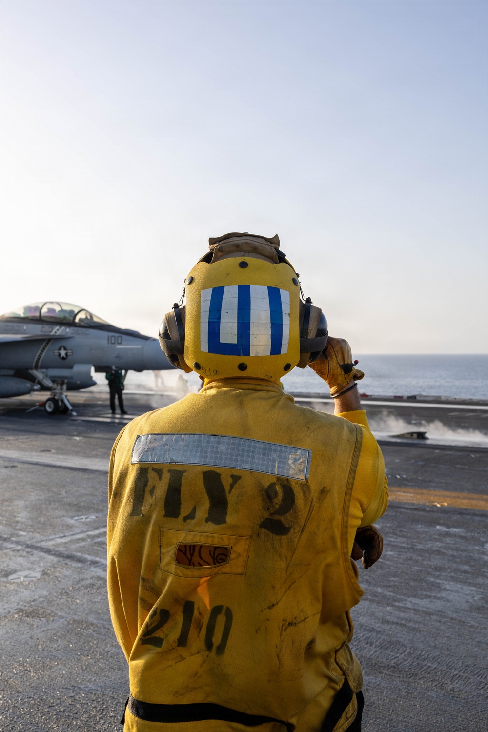 Flight Deck Operations Aboard USS George H.W. Bush (CVN 77)