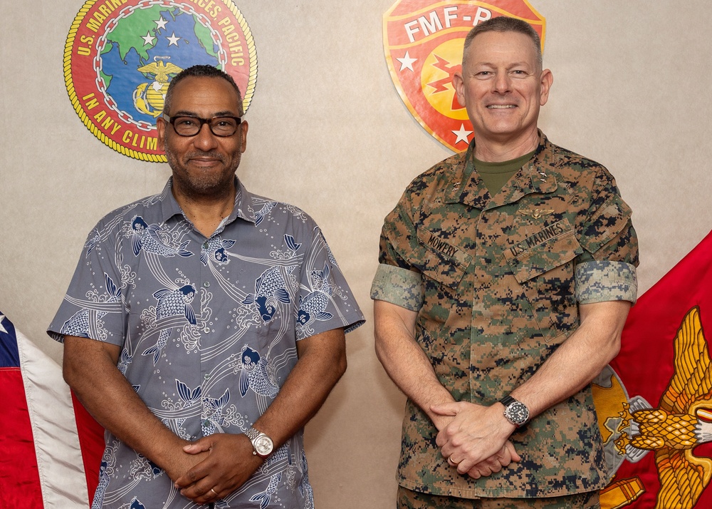 MARFORPAC deputy commander meets with U.S. Embassy Tokyo leader