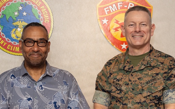 MARFORPAC deputy commander meets with U.S. Embassy Tokyo leader