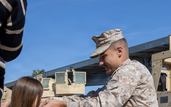MCAGCC Marines Participate in 29 Palms Elementary School Month of Military Child v