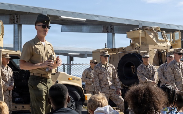 MCAGCC Marines Participate in 29 Palms Elementary School Month of Military Child v