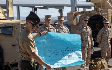 MCAGCC Marines Participate in 29 Palms Elementary School Month of Military Child