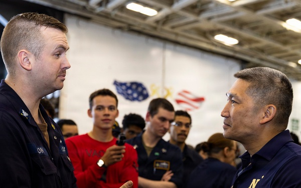 Acting Secretary of the Navy Visits USS Gerald R. Ford (CVN 78)