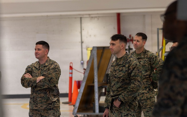 U.S. Marines with 1st Marine Division participate in A-10 Thunderbolt II “Warthog” familiarization