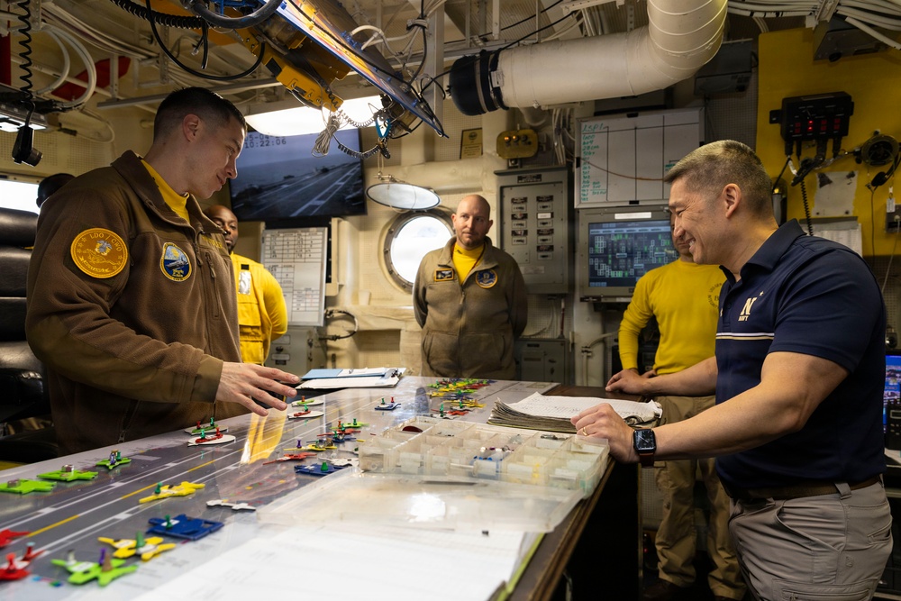 Acting Secretary of the Navy Visits USS Gerald R. Ford (CVN 78)