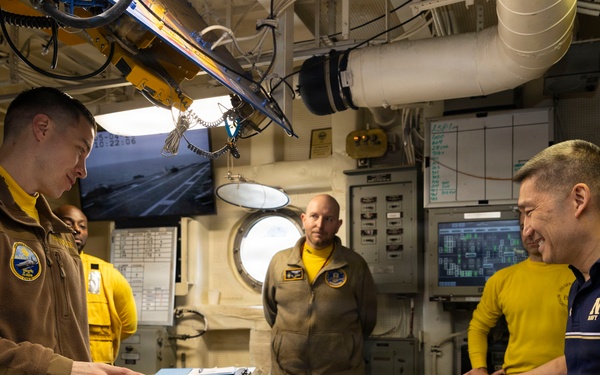 Acting Secretary of the Navy Visits USS Gerald R. Ford (CVN 78)