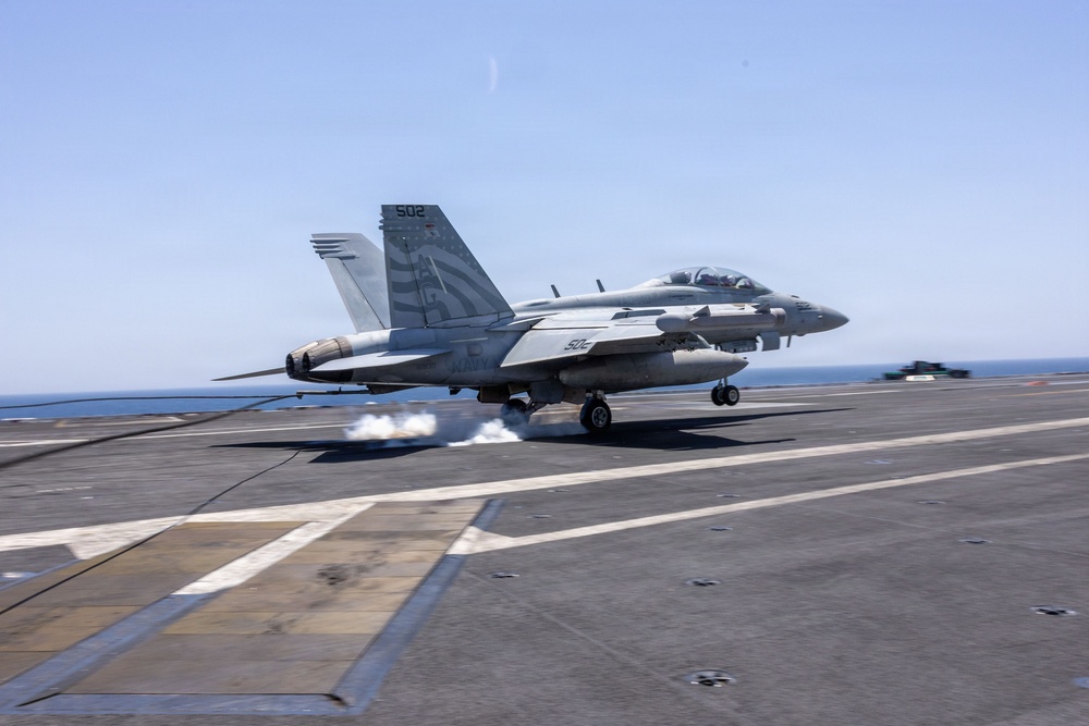 Flight Operations Aboard USS George H.W. Bush (CVN 77)