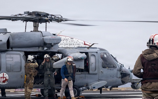 Acting Secretary of the Navy Visits USS Gerald R. Ford (CVN 78)