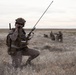 Marines coordinate close air support during Exercise Garnet Rattler