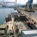 Port of Agila Equipment Upload during Seaport of Debarkation (SPOD) Operations
