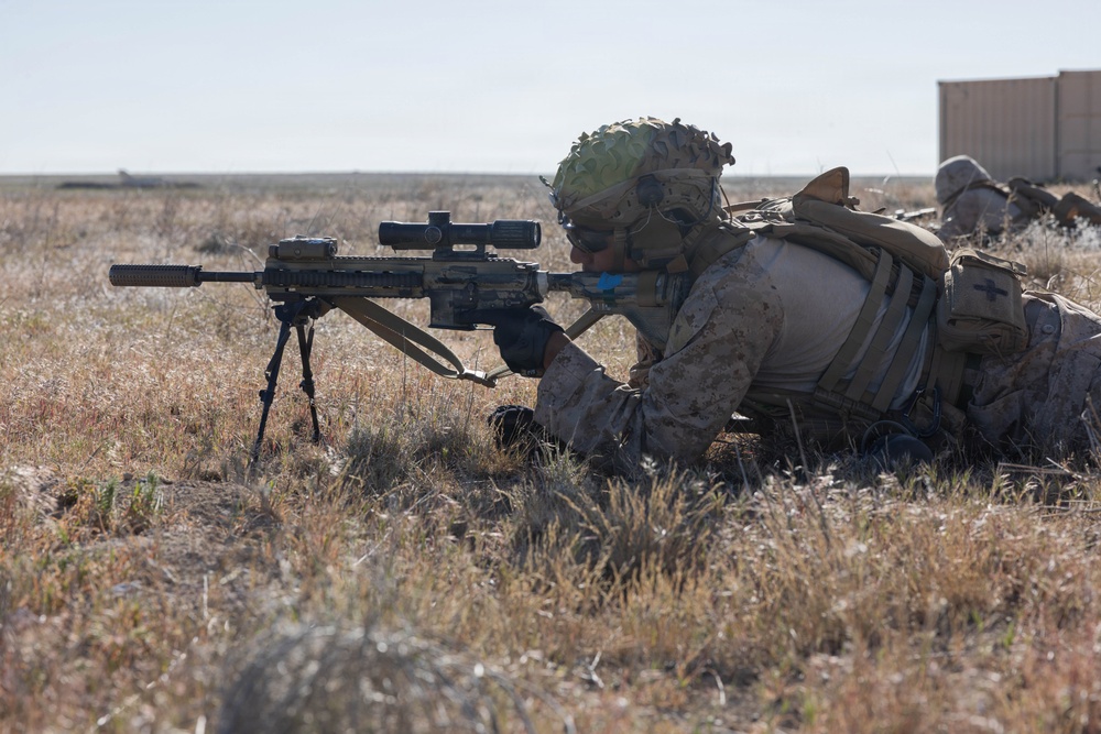 Exercise Garnet Rattler: Marines coordinate close air support, conduct urban assault