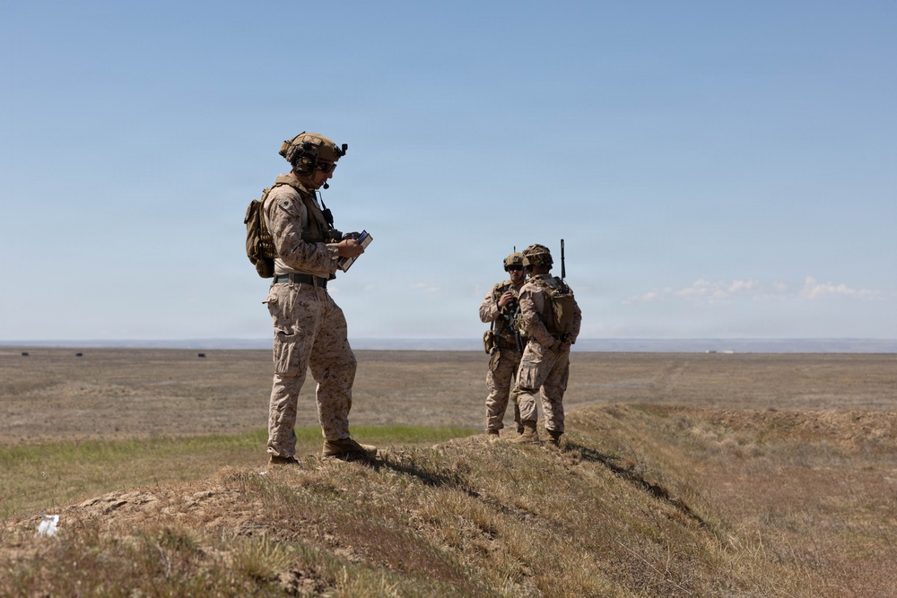Exercise Garnet Rattler: Marines coordinate close air support, conduct urban assault