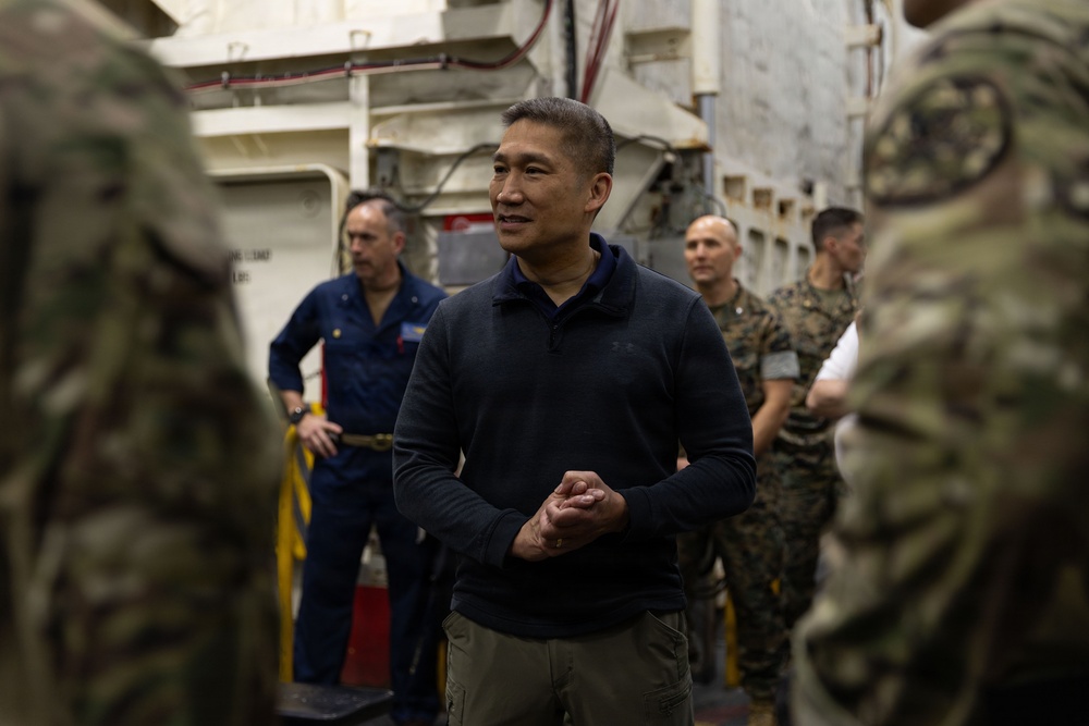 Acting Secretary of the Navy Visits USS Gerald R. Ford (CVN 78)